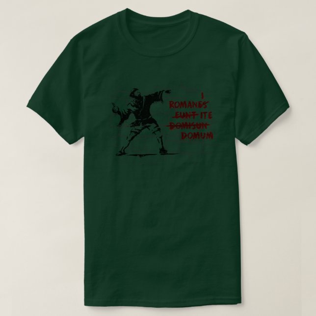 Camiseta Domo romaní (Diseño del anverso)