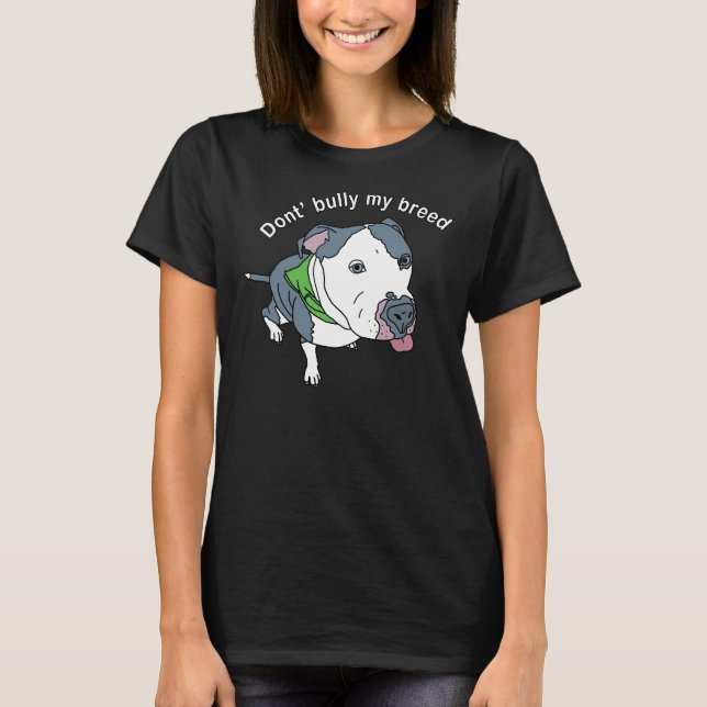 Camiseta Don Bully My Breed Pit Bull Awareness (Anverso)