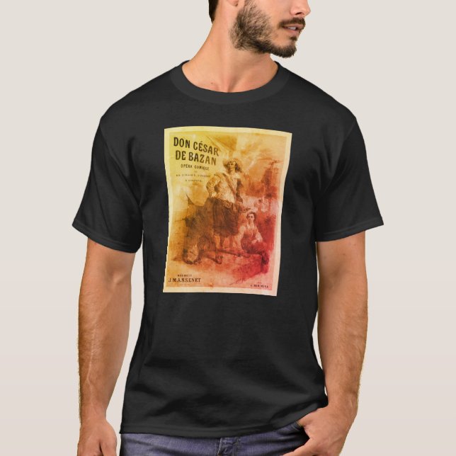 Camiseta Don César de Bazan première poster (1872) (Anverso)