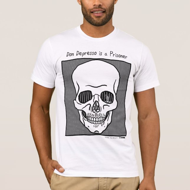 Camiseta Don Depresso es un preso (Anverso)