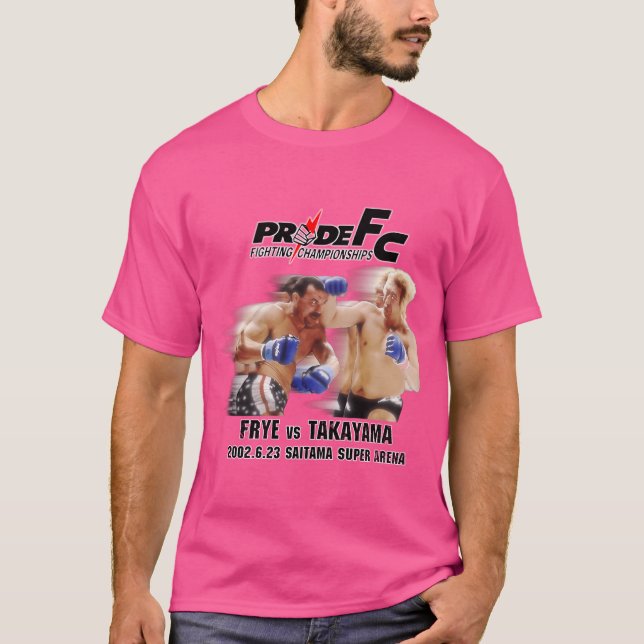 Camiseta Don Frye Vs. Yoshihiro Takayama - Orgullo Fc Comme (Anverso)
