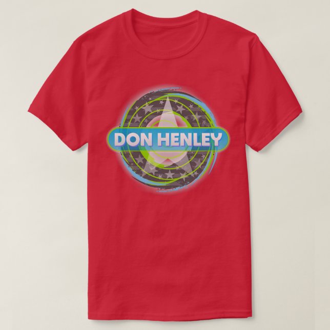 Camiseta Don Henley (Diseño del anverso)