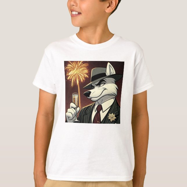 Camiseta Don Lupo Canino "New Year" (Anverso)