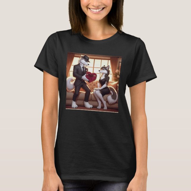 Camiseta Don Lupo Canino "San Valentines" (Anverso)