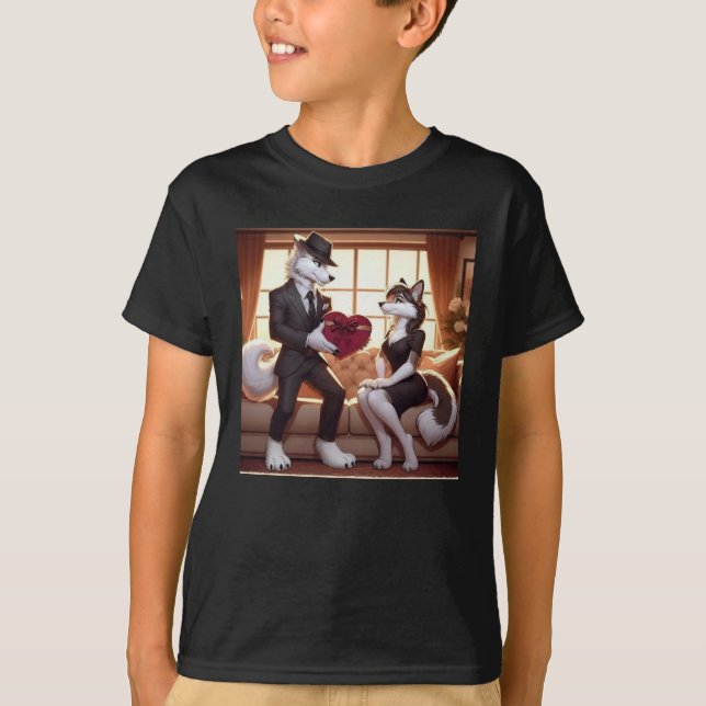 Camiseta Don Lupo Canino "San Valentines" (Anverso)