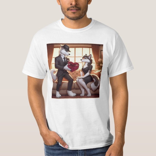 Camiseta Don Lupo Canino "Valentines" (Anverso)