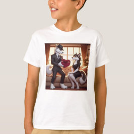 Camiseta Don Lupo Canino "Valentines"