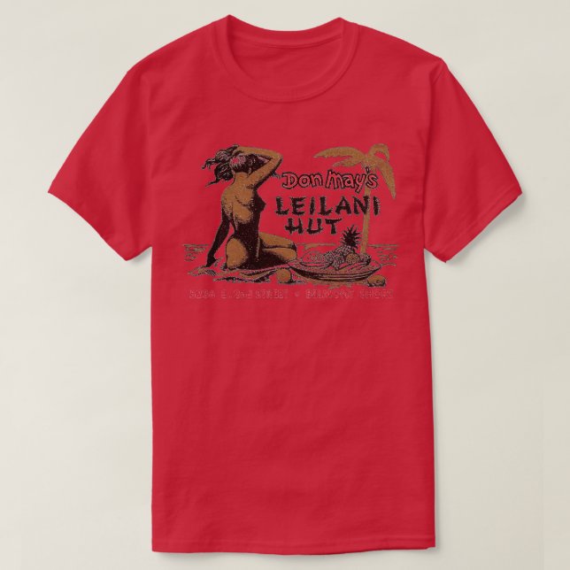 Camiseta Don Mays Leilani Hut (Diseño del anverso)