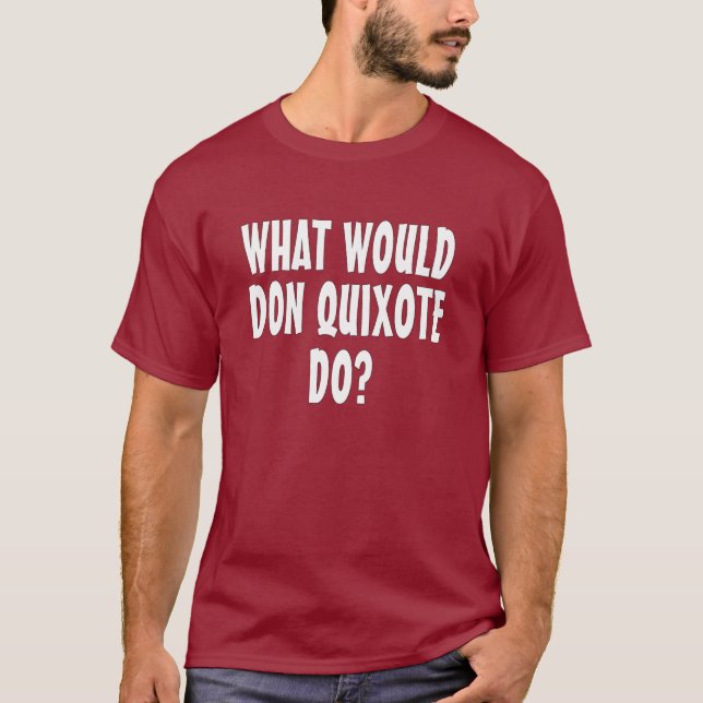 Camiseta Don Quijote (Anverso)