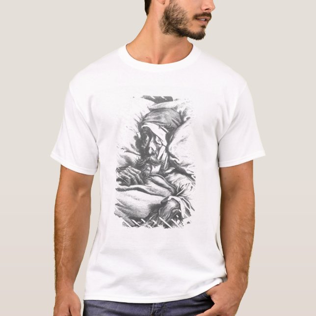 Camiseta Don Quijote herido (Anverso)