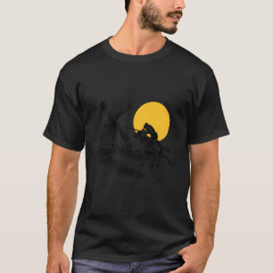 Camiseta Don Quijote Vs. Molino De Viento Al Sol