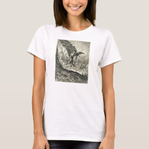 Camiseta Don Quijote y los molinoes de viento