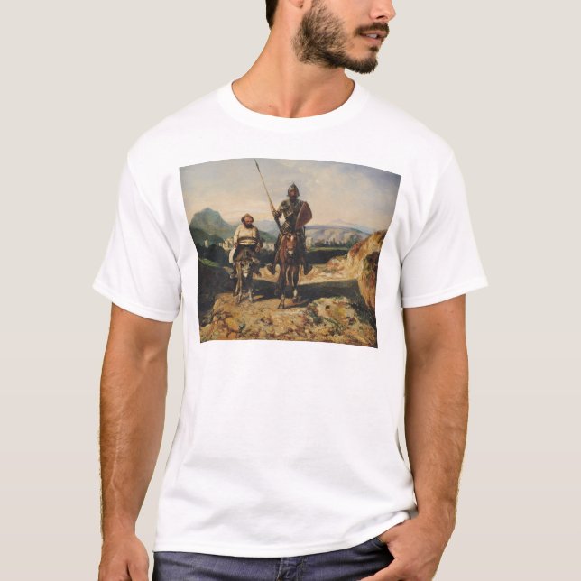 Camiseta Don Quijote y Sancho (Anverso)