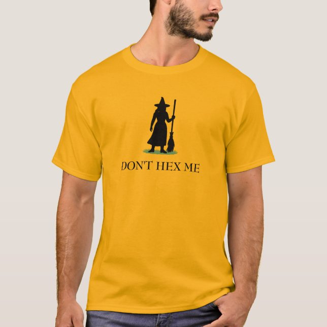 Camiseta Don’t Hex Me Witch Gadsden Flag Parody (Anverso)