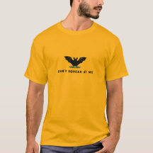 Don’t Squeak at Me Bat Gadsden Flag Snark Vibe