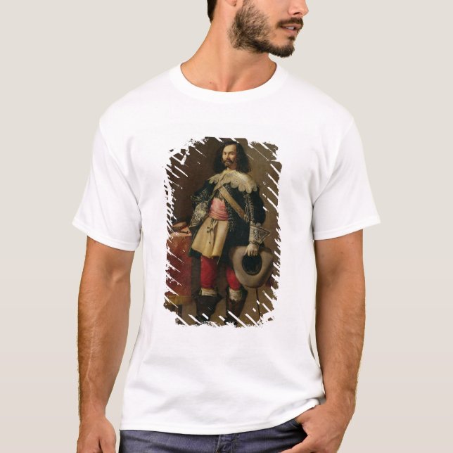 Camiseta Don Tiburcio de Redin y Cruzat (aceite en lona) (Anverso)