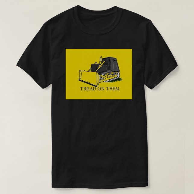 Camiseta Don&x27;t Tread on Killdozer Pegatina.png (Diseño del anverso)