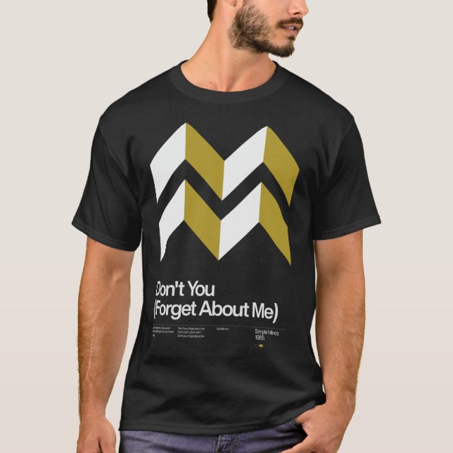 Camiseta Don&x27;t You (Forget About Me) - Simple Minds 198 (Anverso)