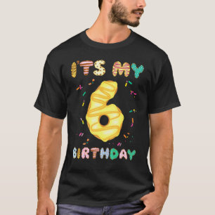 Camiseta Dona 6 Años De Ser Increíble Cumpleaños 2016