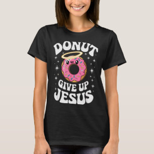 Camiseta Dona cristiana divertida linda fe humor retro Jesú