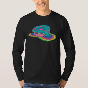 Camiseta Dona de Arcoíris de Tiza Pastel