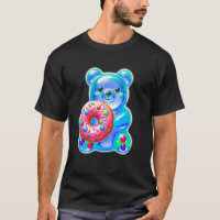 Dona de Caramelo de Oso de Gominola Azul