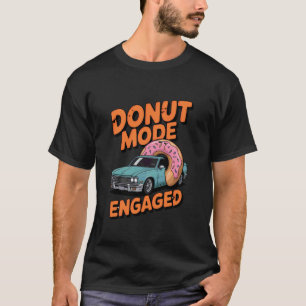 Camiseta Dona de Carro Barniz Sabroso Vehículo - Ruedas Del