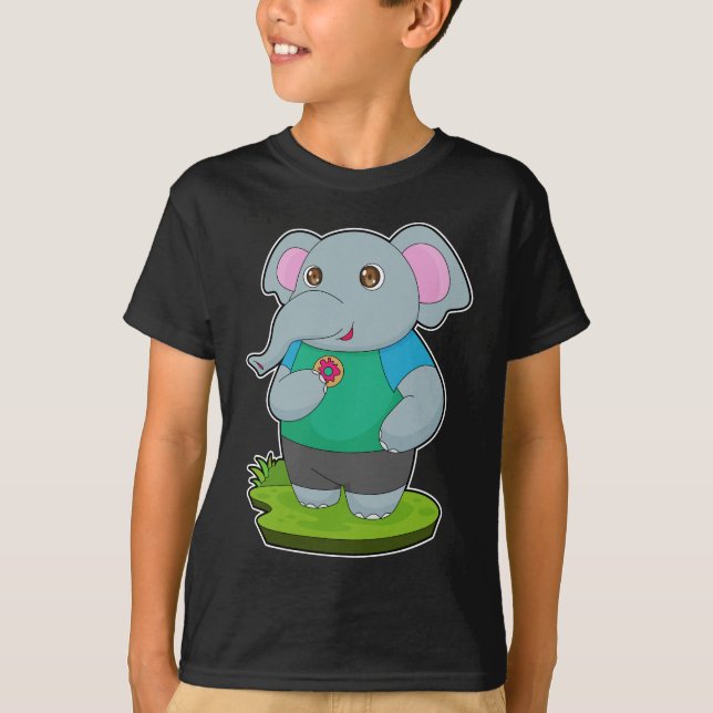 Camiseta Dona de elefante (Anverso)