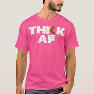 Camiseta Dona de Fitness Divertida y Gruesa Levantamiento d