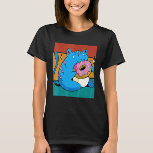 Camiseta Dona de gato vintage