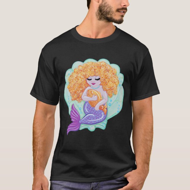 Camiseta dona de pez de mar (Anverso)