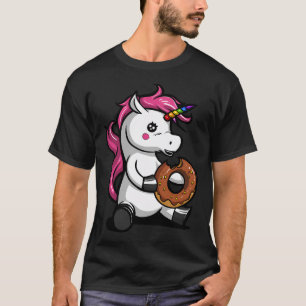 Camiseta Dona de Unicornio Mágico