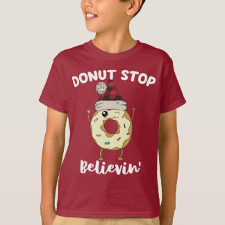 Camiseta Dona Fúnebre No Dejes de Creer Santa Navidad