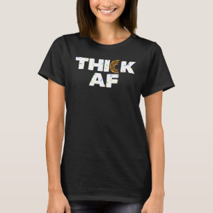 Camiseta Dona gruesa de acondicionamiento físico con pesas