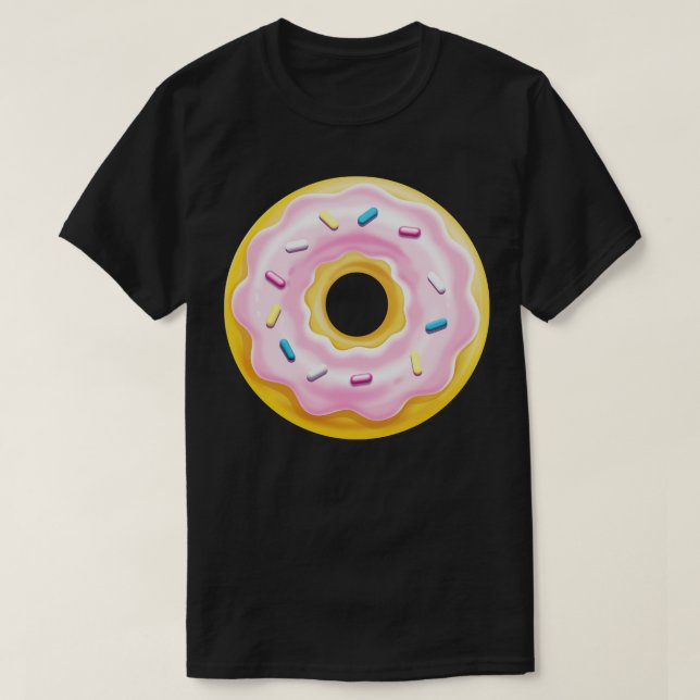 Camiseta Dona rosa (Diseño del anverso)