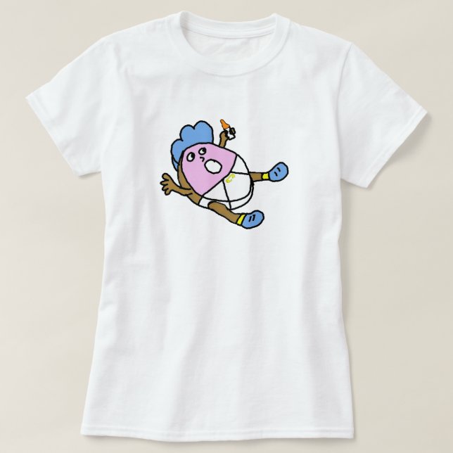 Camiseta Dona sabor a bebé (Diseño del anverso)