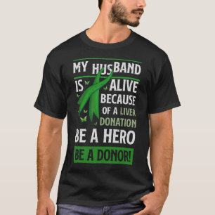 Camiseta Donación de Hígado Humano Donante de Órganos Hígad