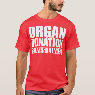 Camiseta DONACIÓN DE ÓRGANOS SALVA VIDAS con