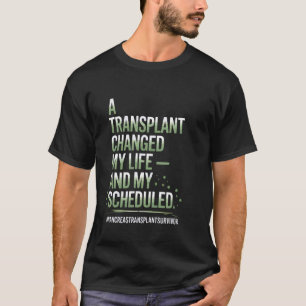 Camiseta Donación de órganos Trasplante de páncreas Donante