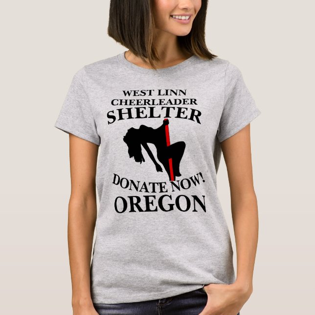 CAMISETA DONACIÓN DE REFUGIO DE LÍNEA OCCIDENTAL (Anverso)