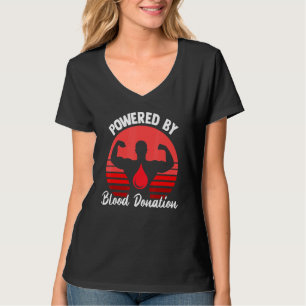 Camiseta Donación de sangre impulsada por donante de sangre