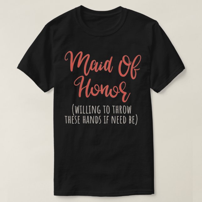 Camiseta Donaciones De Amigas De Honor De Mujeres Made (Diseño del anverso)