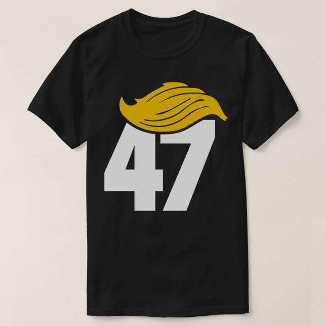 Camiseta Donald 47 devuelve a los Estados Unidos a los blan (Diseño del anverso)