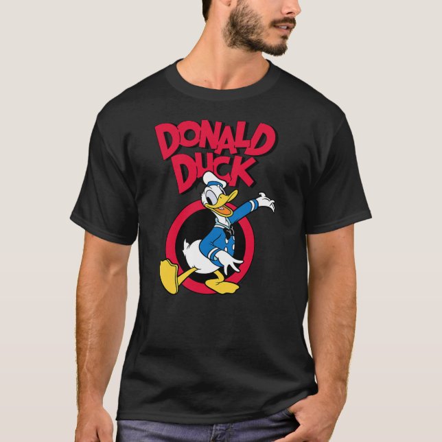 Camiseta Donald Duck - Character Pose (Anverso)