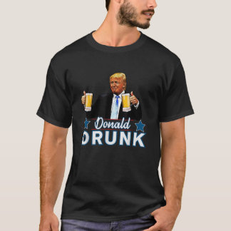 Camiseta Donald, el 4 de julio, el gracioso presidente de T