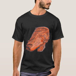 Camiseta Donald el pez indio rojo