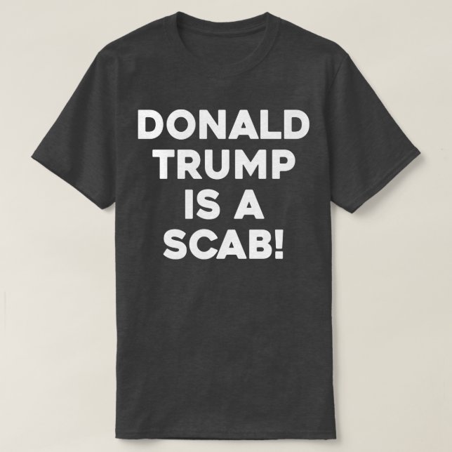 Camiseta DONALD ES UN SCAB Kids TShirt (Diseño del anverso)