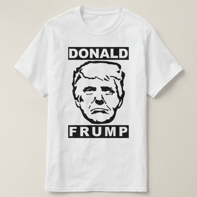 Camiseta donald frump (Diseño del anverso)