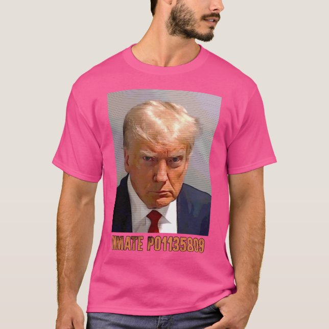 Camiseta Donald J Trump - Prisionero P01135809 (Anverso)