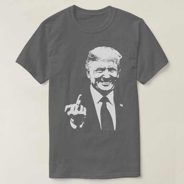 Camiseta Donald Middle Finger (Diseño del anverso)
